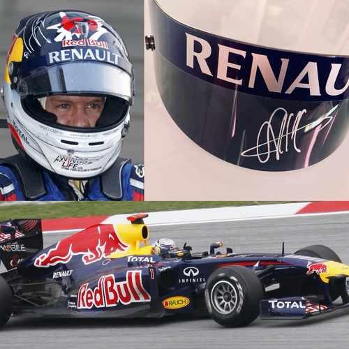 Signed visor sebastian - signed, visor,