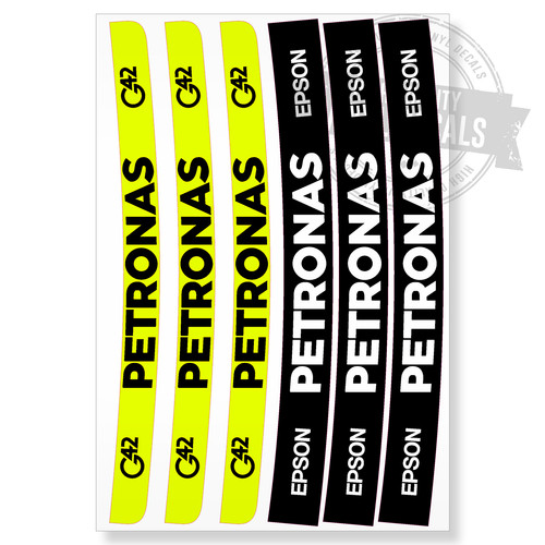 Set strisce decalcomanie