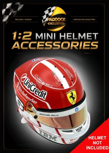 Mini casco visiera - f1,