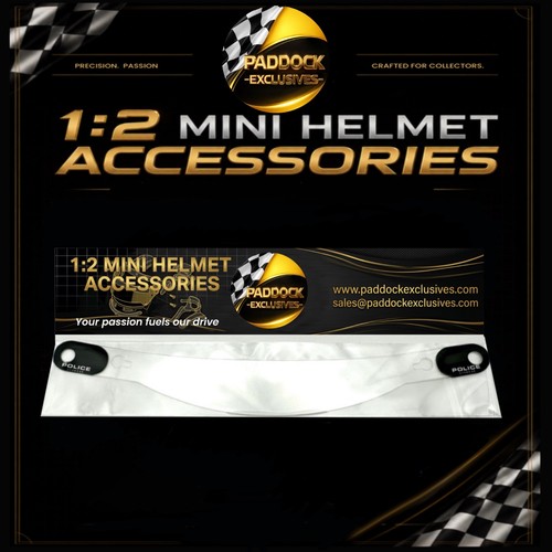 Casco scala f1 visiera - 1:2,